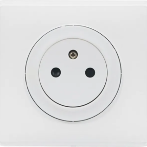 Prise avec terre affleurante Céliane, LEGRAND, blanc